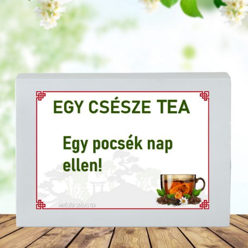  Feliratos teás ajándékdoboz-Egy pocsék nap ellen