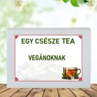  Feliratos teás ajándékdoboz-Vegánoknak