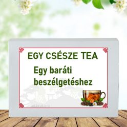  Feliratos teás ajándékdoboz-Egy baráti beszélgetéshez