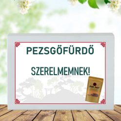 Feliratos pezsgő fürdőpor -Szerelmemnek