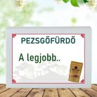 Feliratos pezsgő fürdőpor -A legjobb...