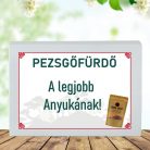 Feliratos pezsgő fürdőpor -Legjobb anyukának