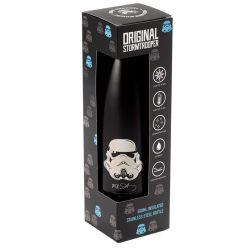   Thermo Kulacs 500ml, Fém - Az Eredeti Stormtrooper - Fekete -star wars