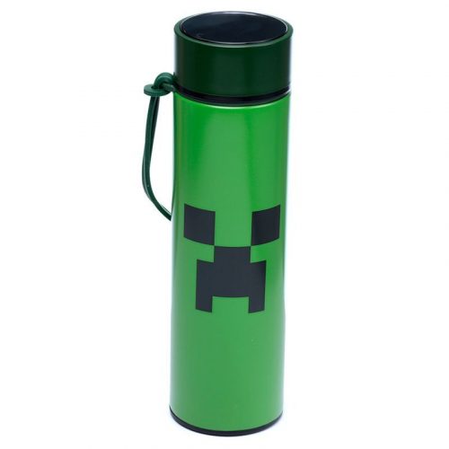 Thermo Kulacs, Digitális Hőmérővel 450ml - Minecraft Creeper 