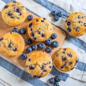 3 pihe puha áfonyás muffin recept